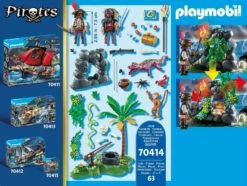 Playmobil 70414 Pirates : Repaire Du Trésor Des Pirates -Playmobil Shop p3 FULL 530