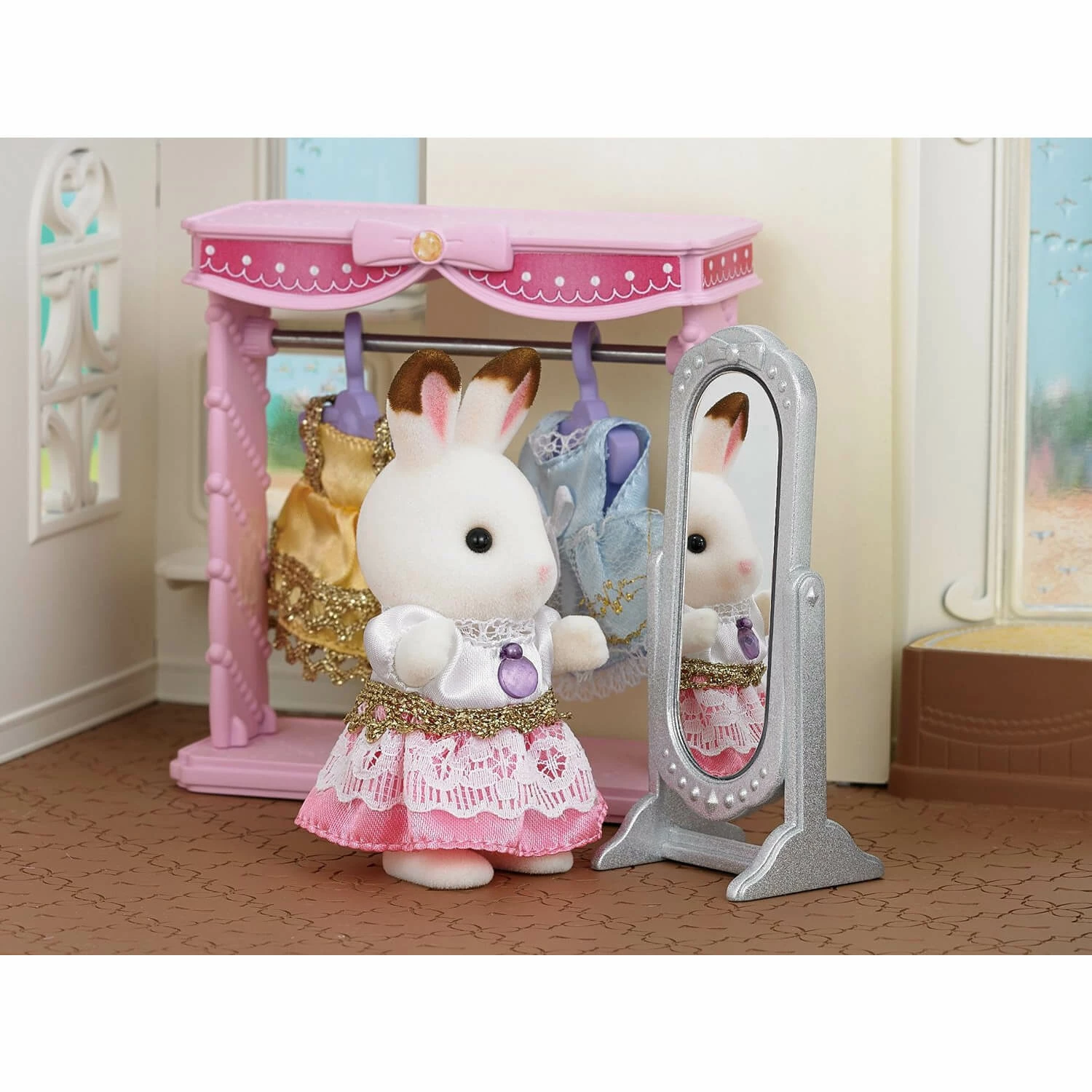 Sylvanian Families Sylvanian Family 5236 : Dressing Et Figurine Lapin Chocolat â Image 3
