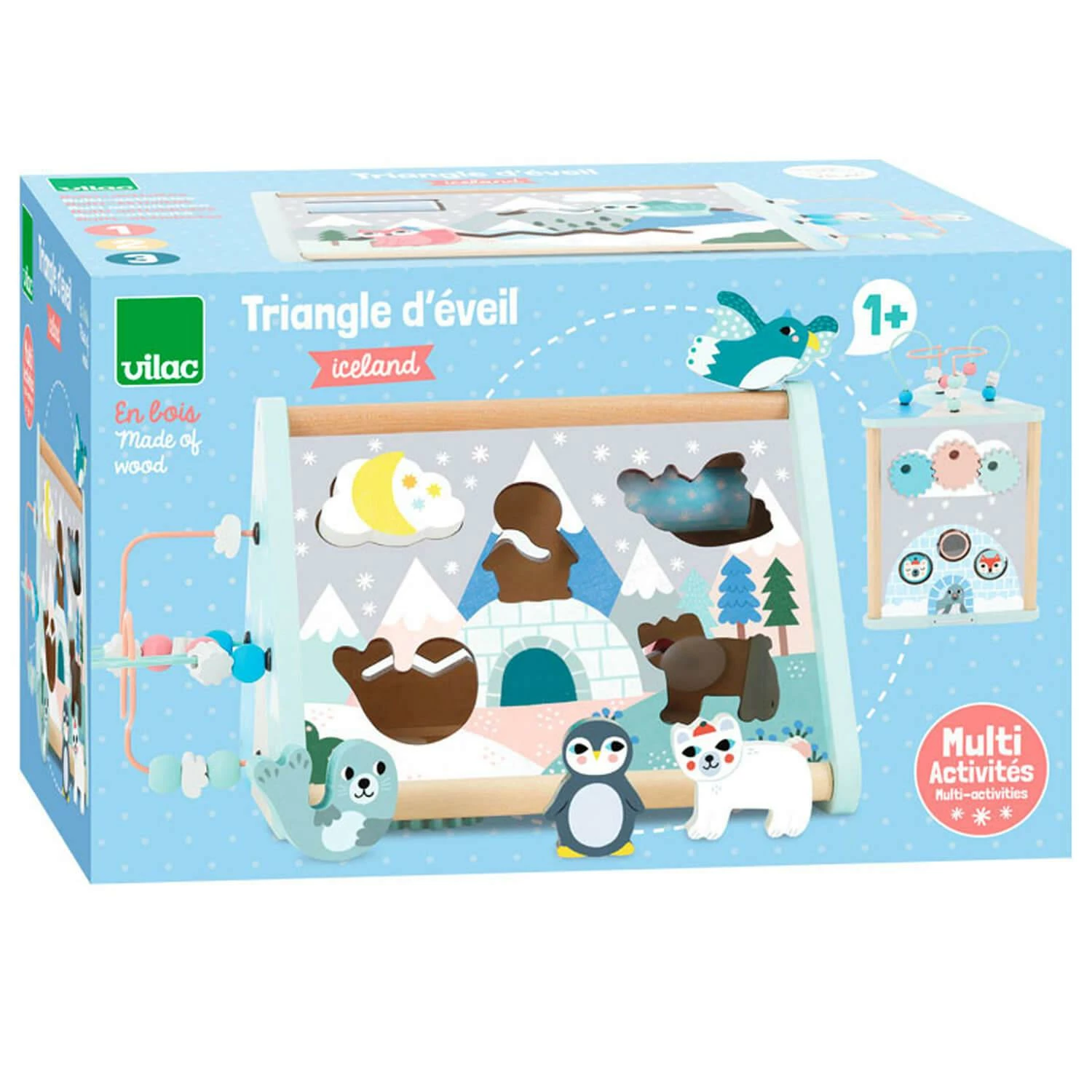 Vilac Triangle D'éveil Iceland, Michelle Carlslund – Image 4