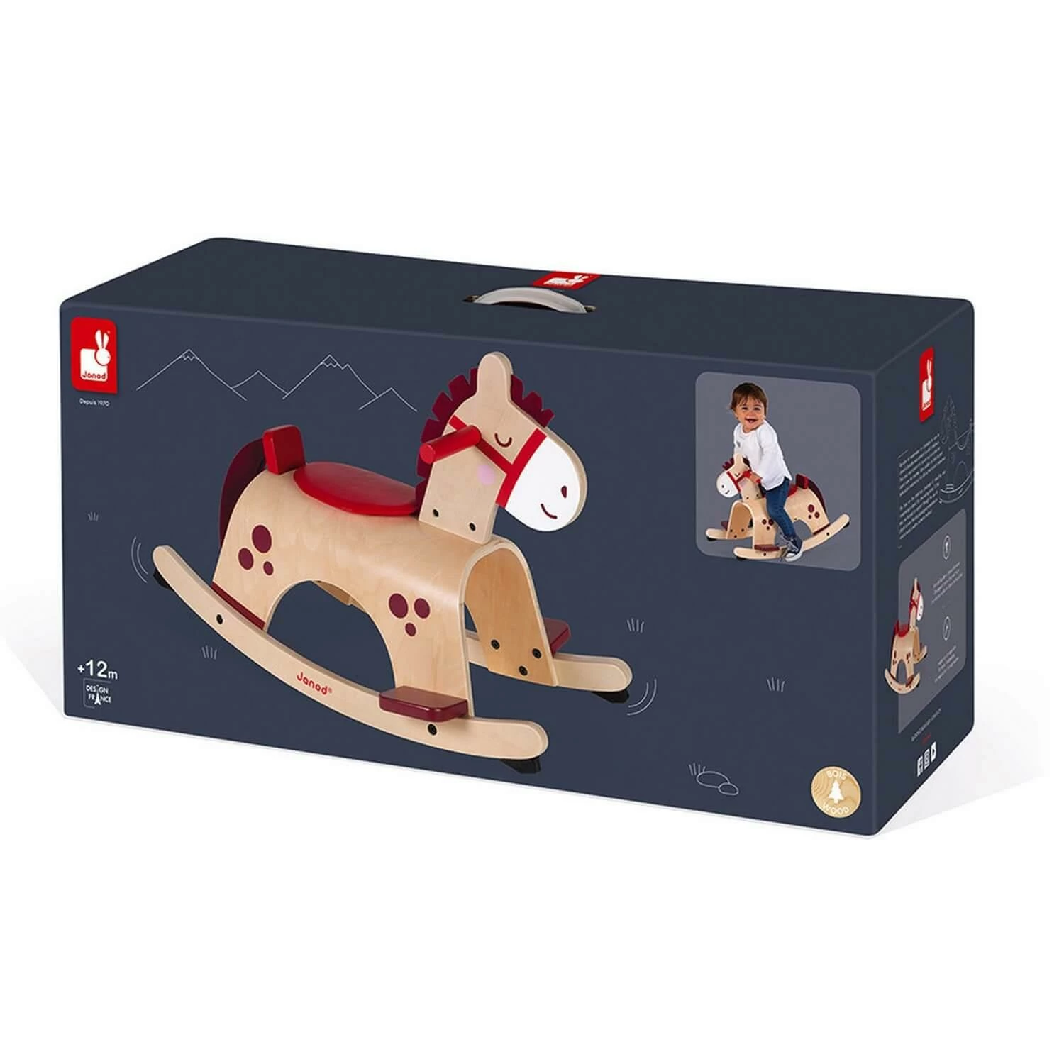 Janod Poney Ă Bascule â Image 4