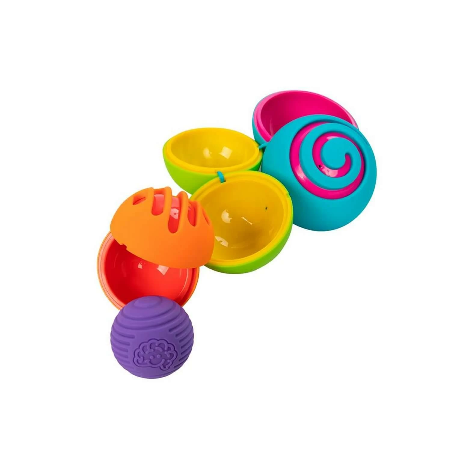 Fat Brain Toys Balles Texturées à Emboîter : Oombeeball – Image 4