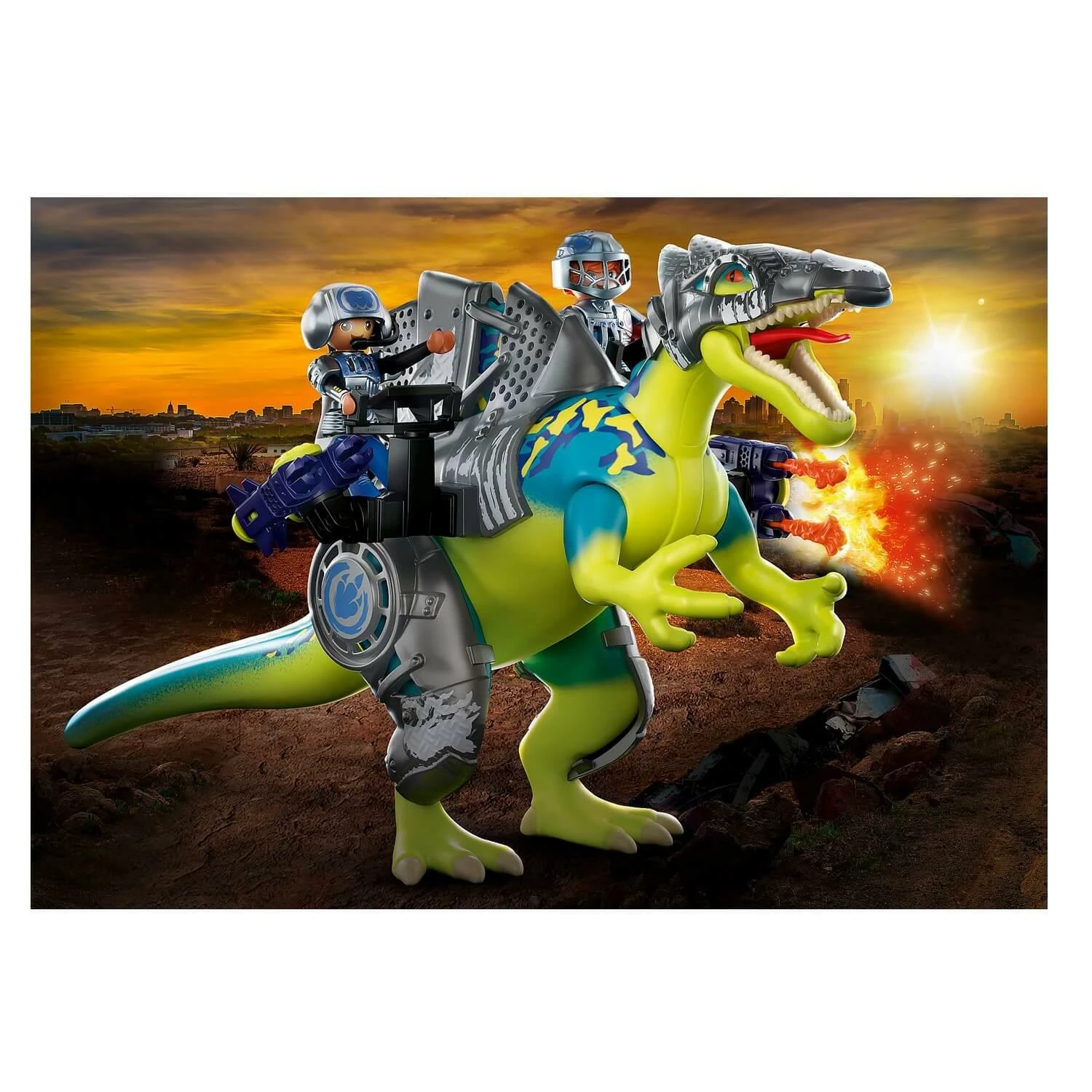 Playmobil 70625 Dino Rise : Spinosaure Et Combattants â Image 4