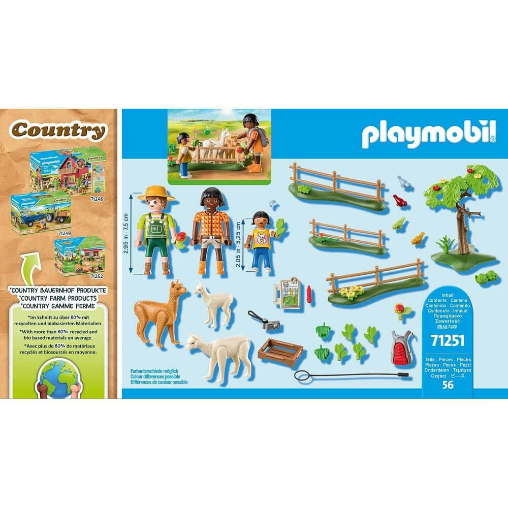 Playmobil 71251 Country : Randonneurs Et Alpagas â Image 4