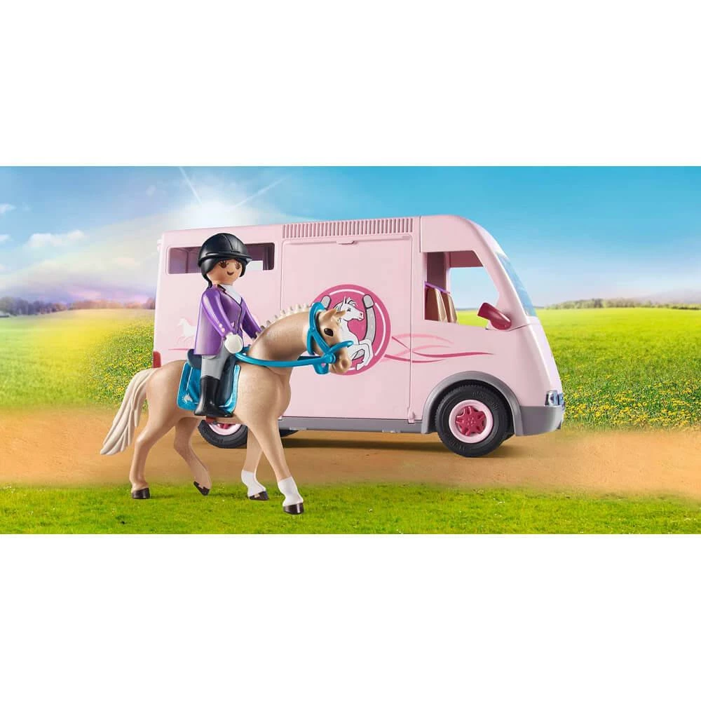 Playmobil 71237 Country : Van Avec Cheval â Image 4