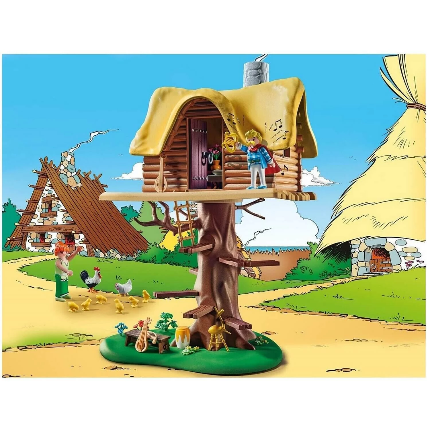 Playmobil 71016 AstĂ©rix : La Hutte D'Assurancetourix â Image 4