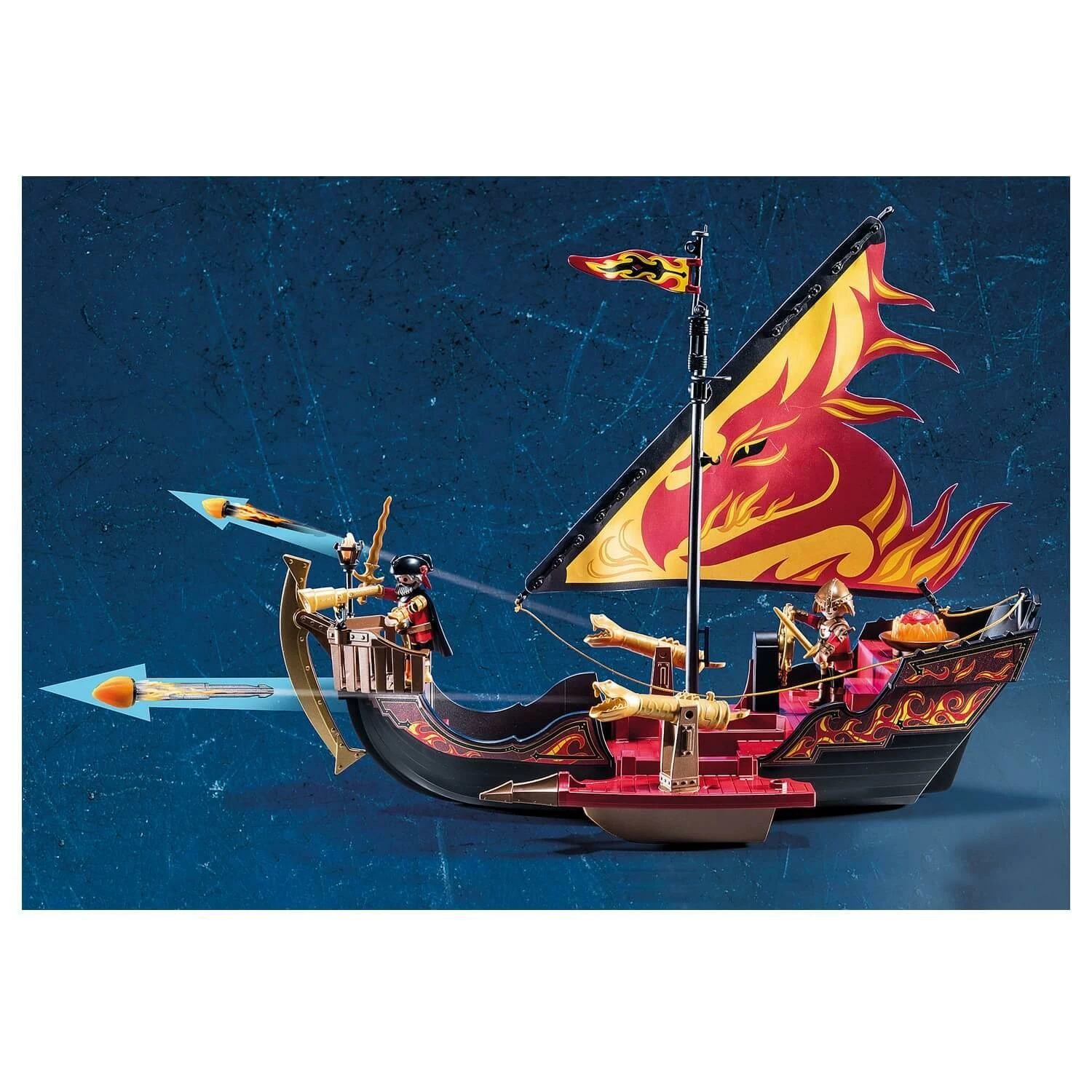 Playmobil 70641 Novelmore : Navire De Combat Des Burnham Raiders â Image 4