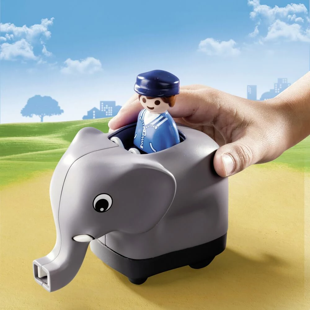 Playmobil 70405 1.2.3 : Train Des Animaux – Image 4