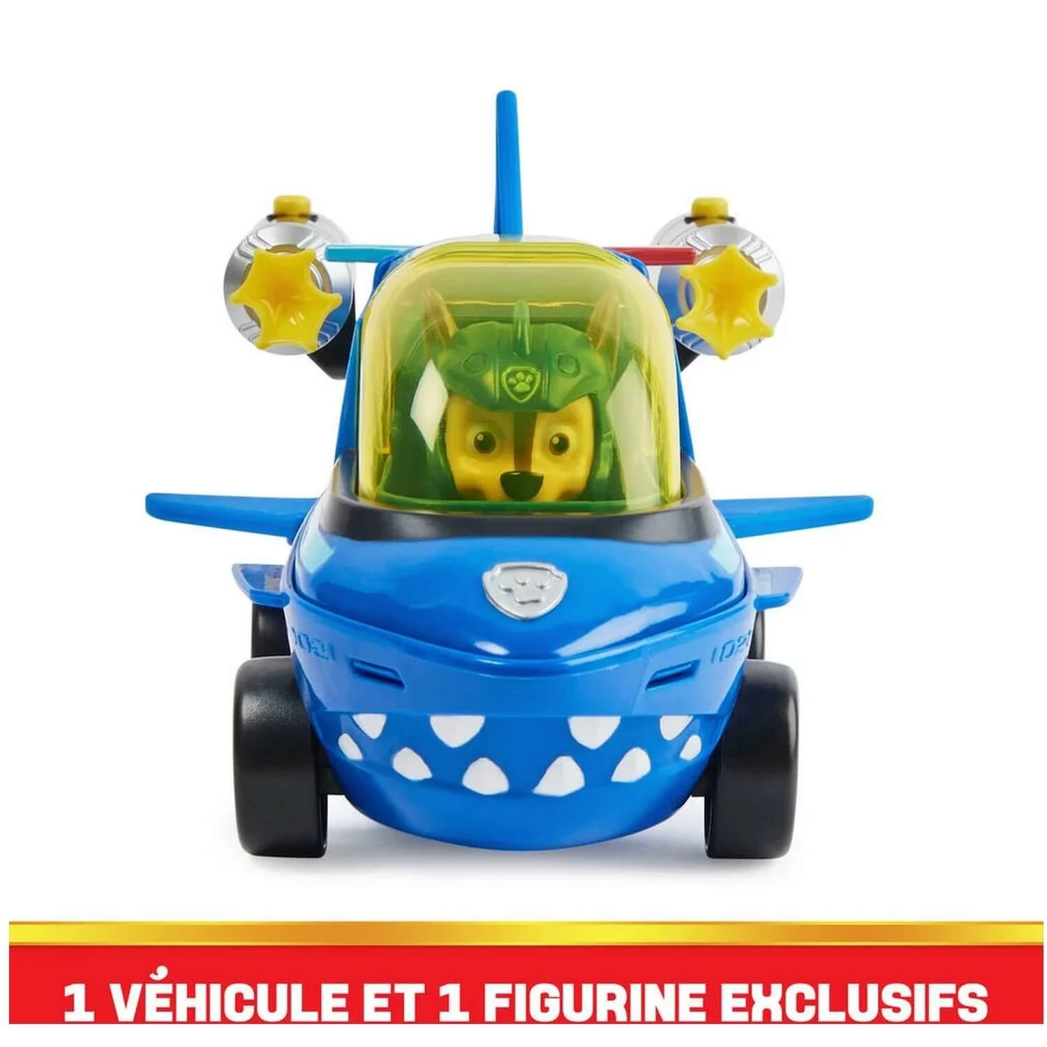 SPIN MASTER VĂ©hicule Et Figurine Pat'Patrouille Aqua Pups : Chase â Image 4