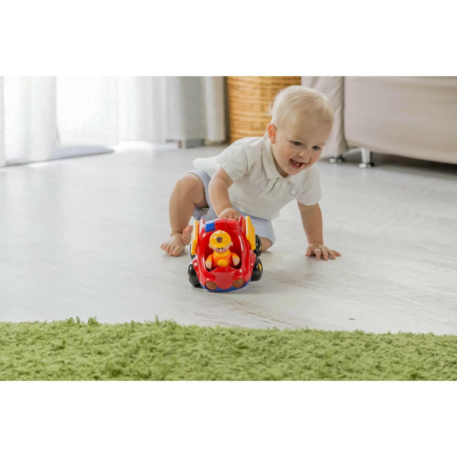 VĂ©hicule Et Figurine First Friends : Camion De Pompier â Image 4