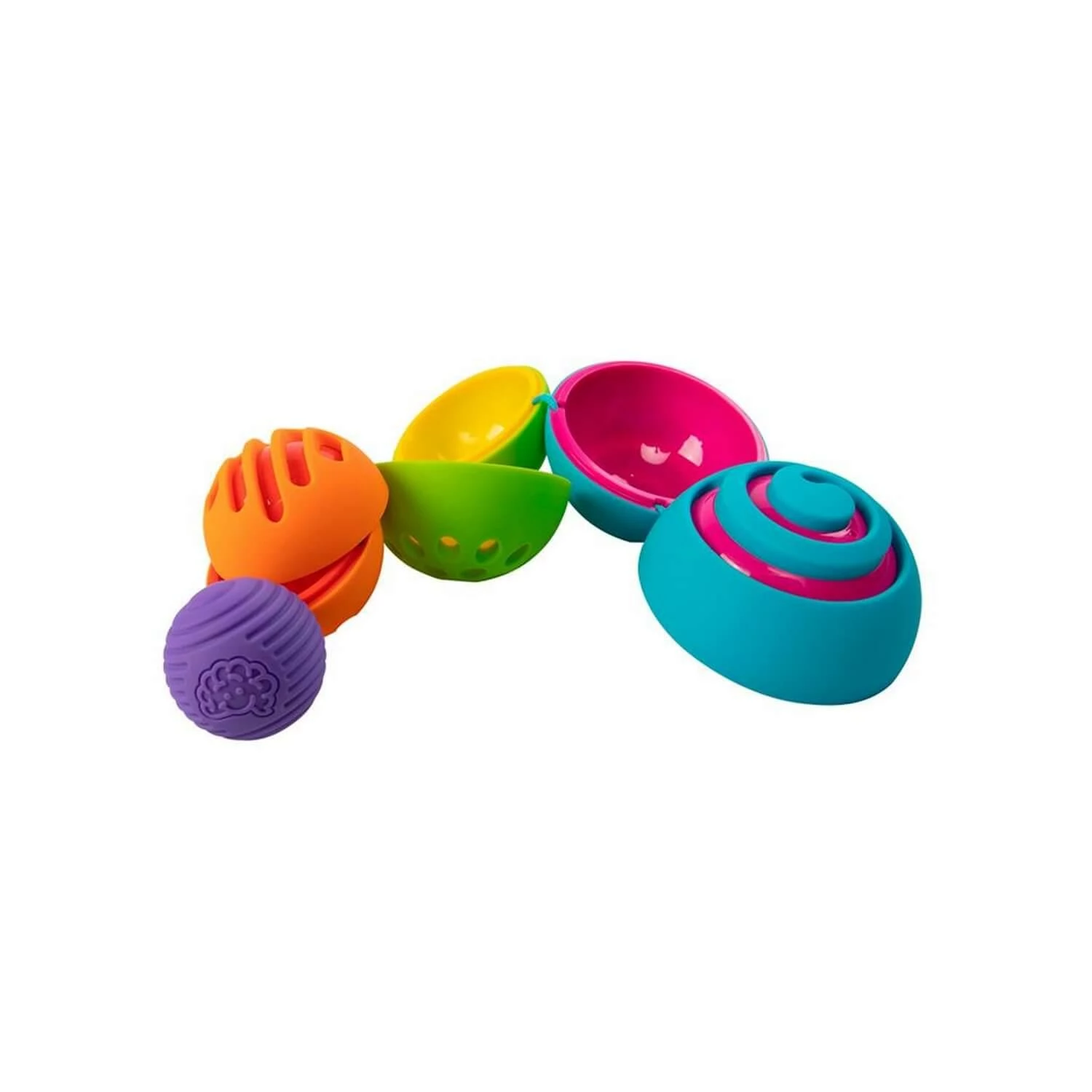 Fat Brain Toys Balles Texturées à Emboîter : Oombeeball – Image 5