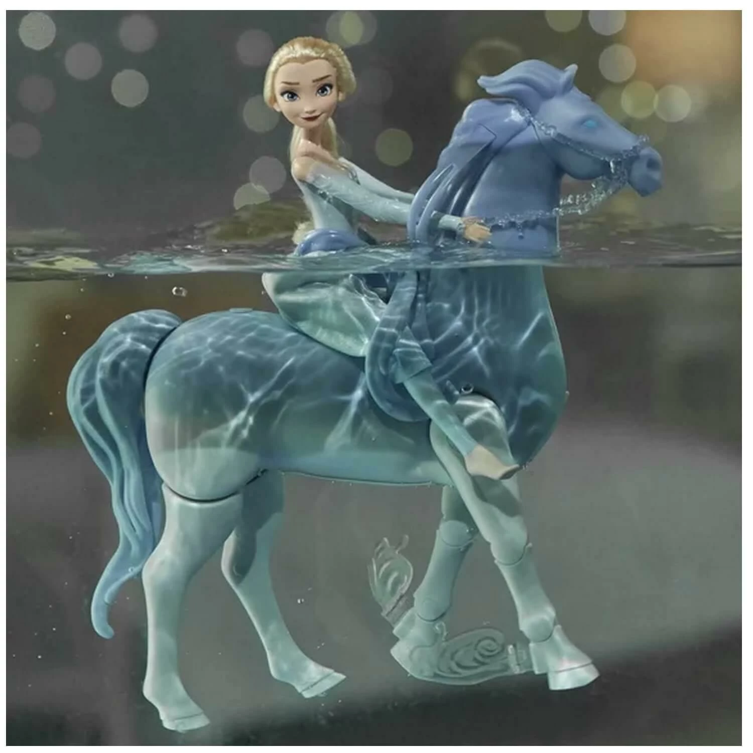 Hasbro Figurines La Reine Des Neiges 2 (Frozen) : Elsa Et Nokk - Marche Et Nage â Image 5