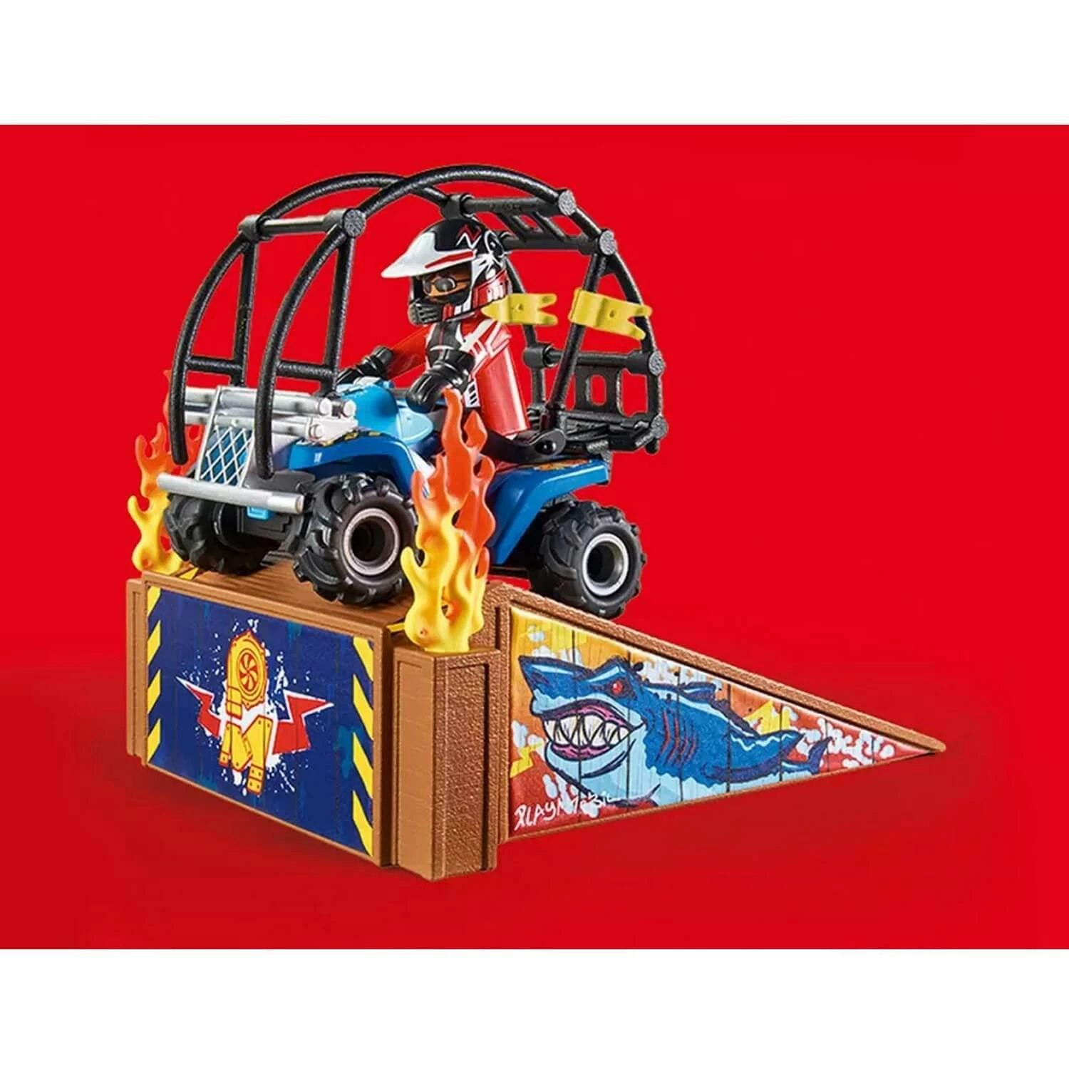 Playmobil 70820 StuntShow : Starter Pack Stuntshow Avec Rampe â Image 5