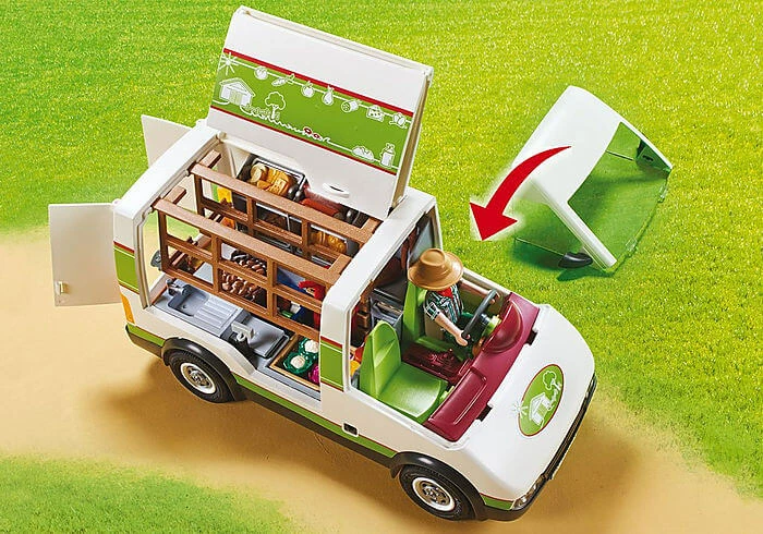 Playmobil 70134 Country : Camion De MarchĂ© â Image 5