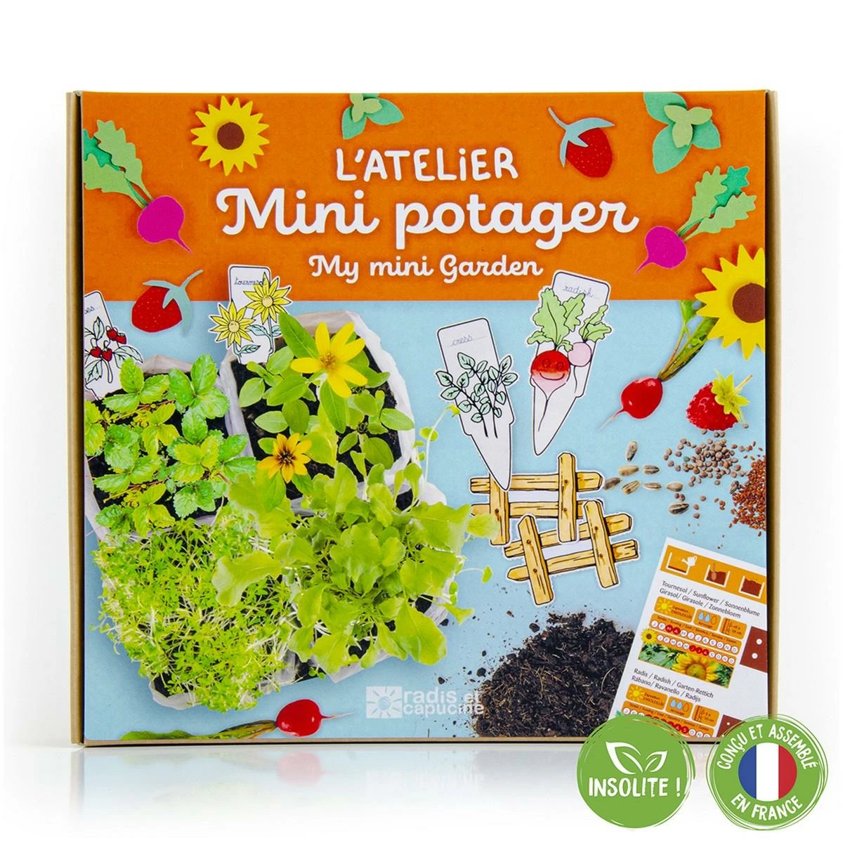 Kit Pour Jardinage : L'Atelier Mini Potager â Image 5