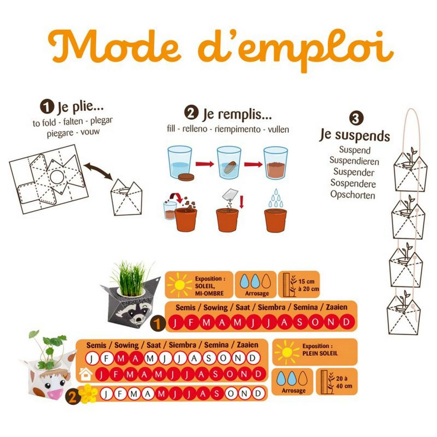 Mon Atelier Jardinage : La Farandole Des Animaux En Origami â Image 5