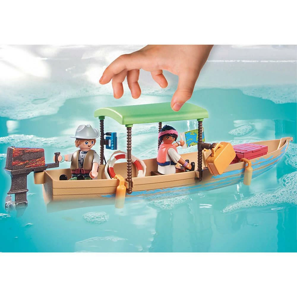 Playmobil 71010 Wiltopia : : Pirogue Et Lamantins â Image 5