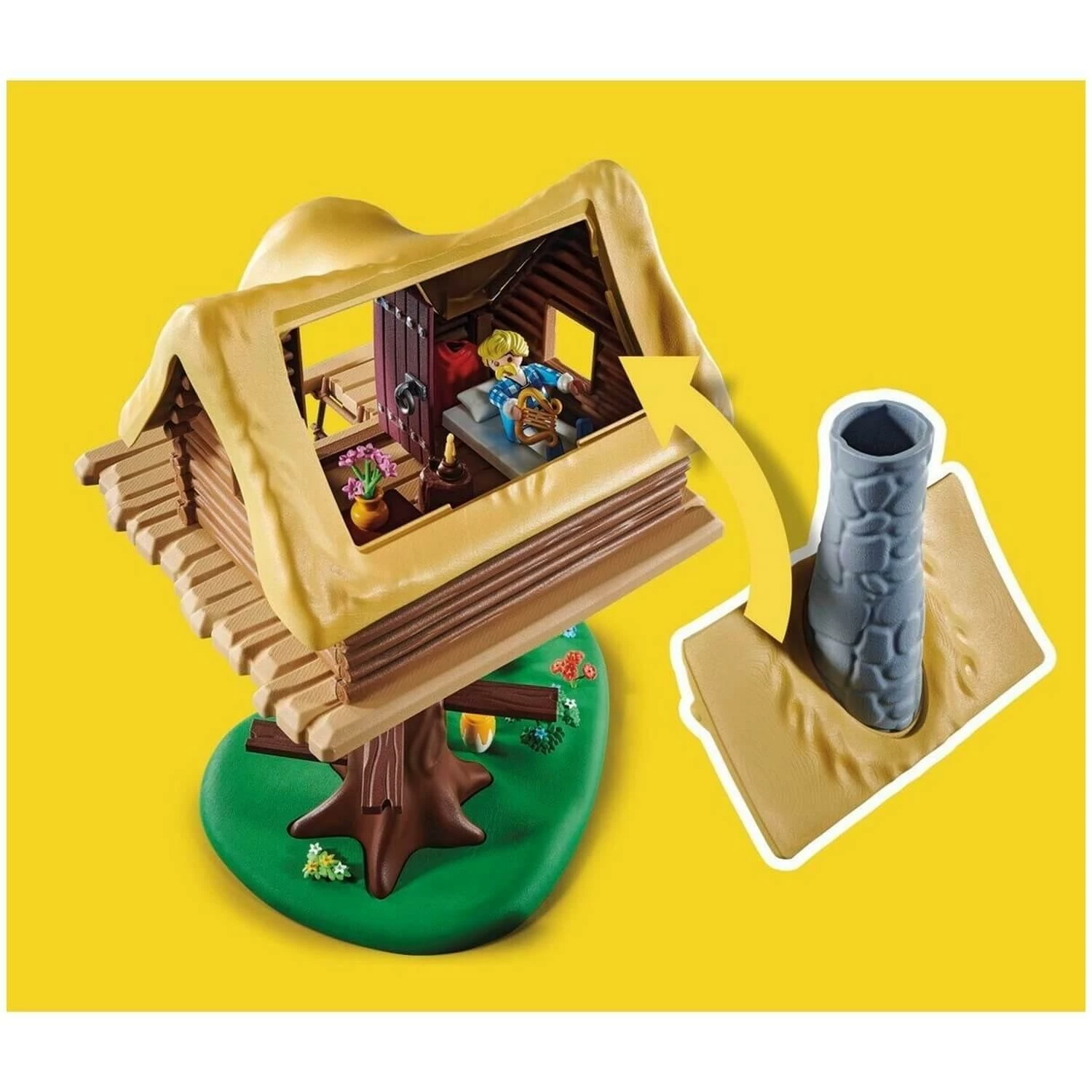 Playmobil 71016 AstĂ©rix : La Hutte D'Assurancetourix â Image 5