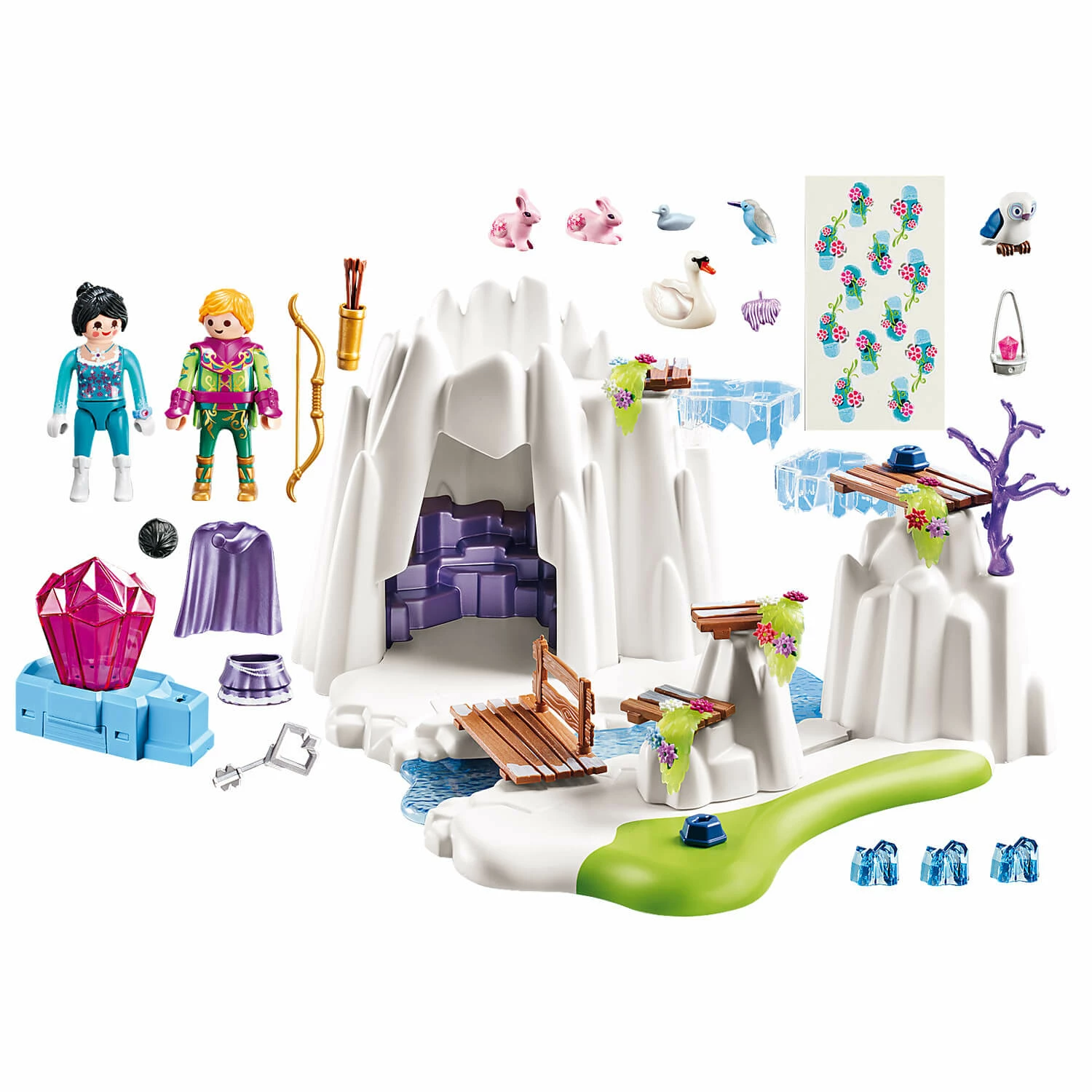 Playmobil 9470 Magic : Grotte Du Diamant Cristal D'amour â Image 5