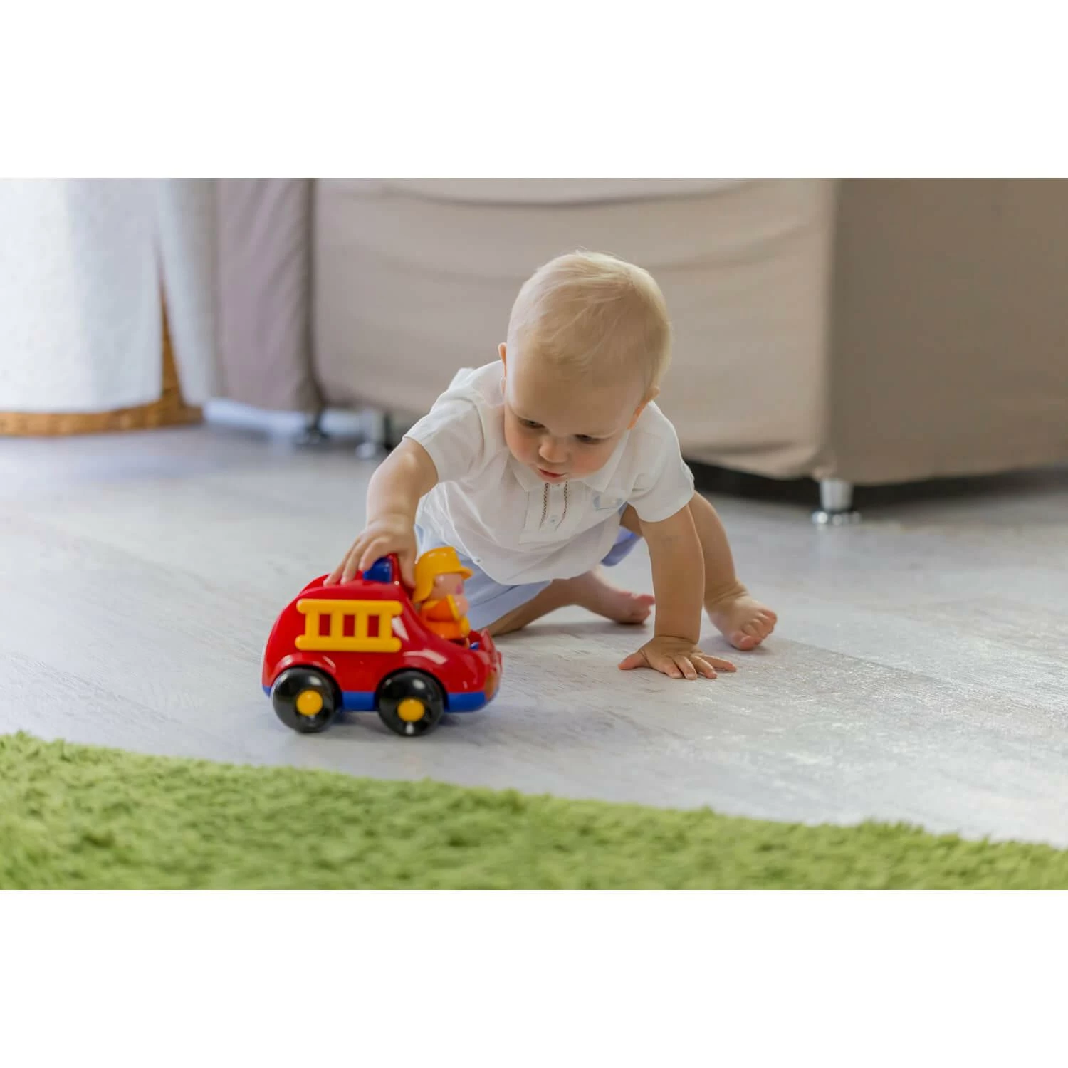 VĂ©hicule Et Figurine First Friends : Camion De Pompier â Image 5