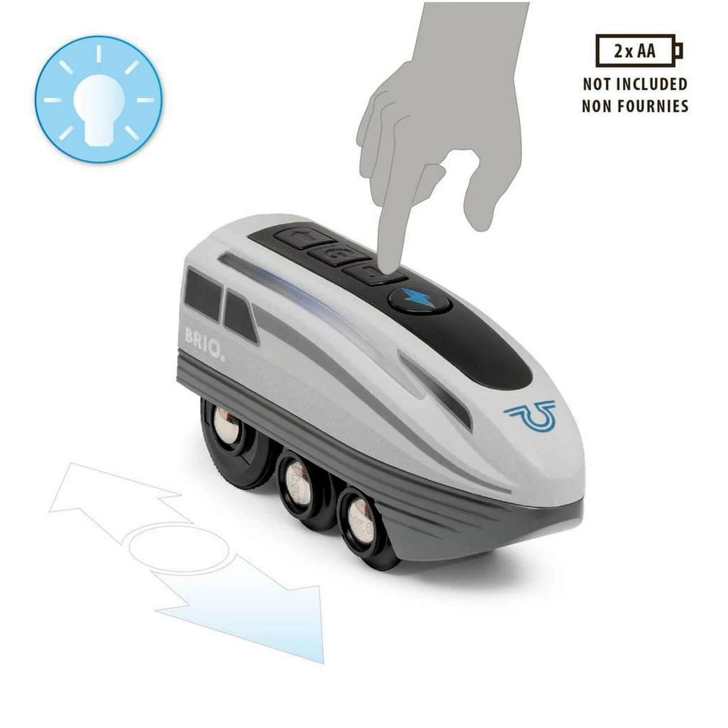 Brio Locomotive Ă Piles Super Rapide â Image 6