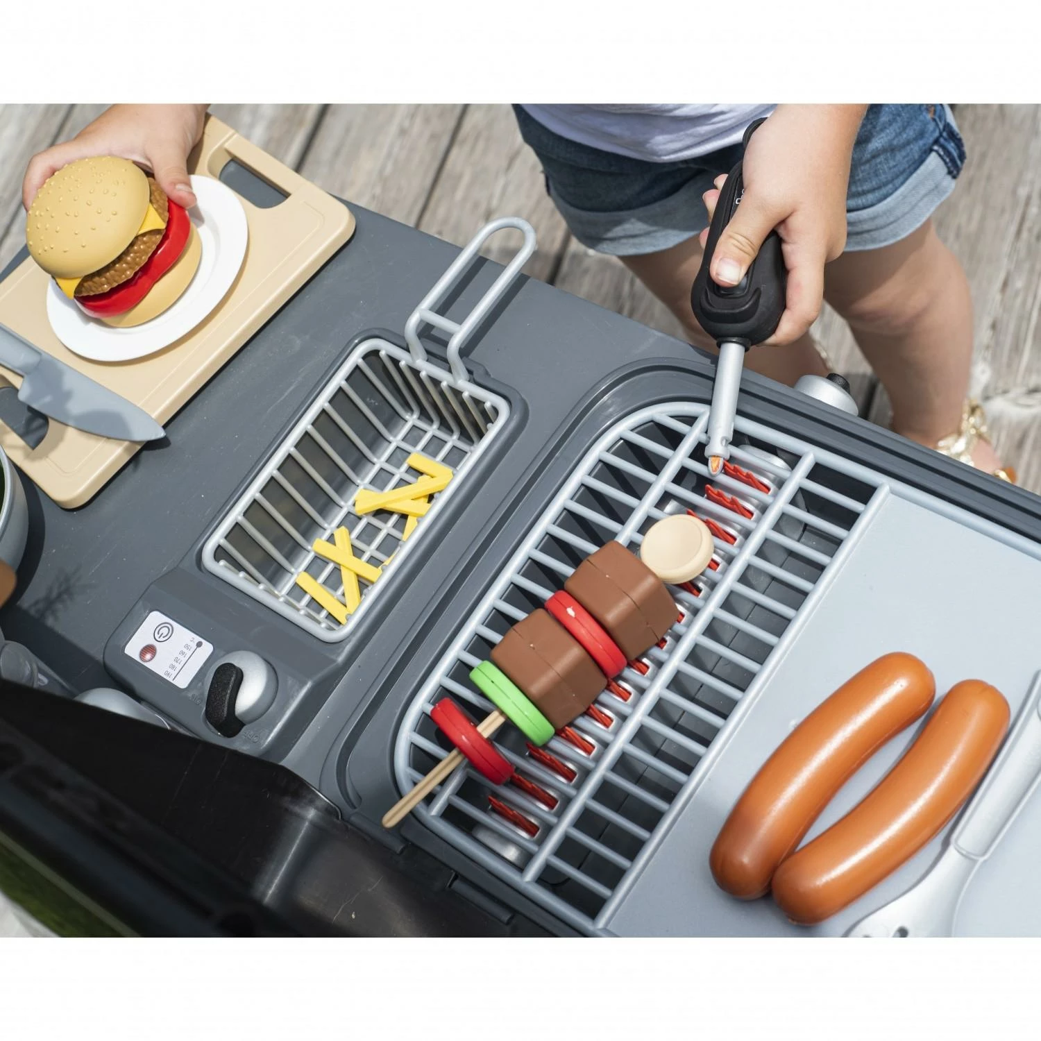 SMOBY Cuisine D'exterieur Ă©volutive : Garden Kitchen â Image 6