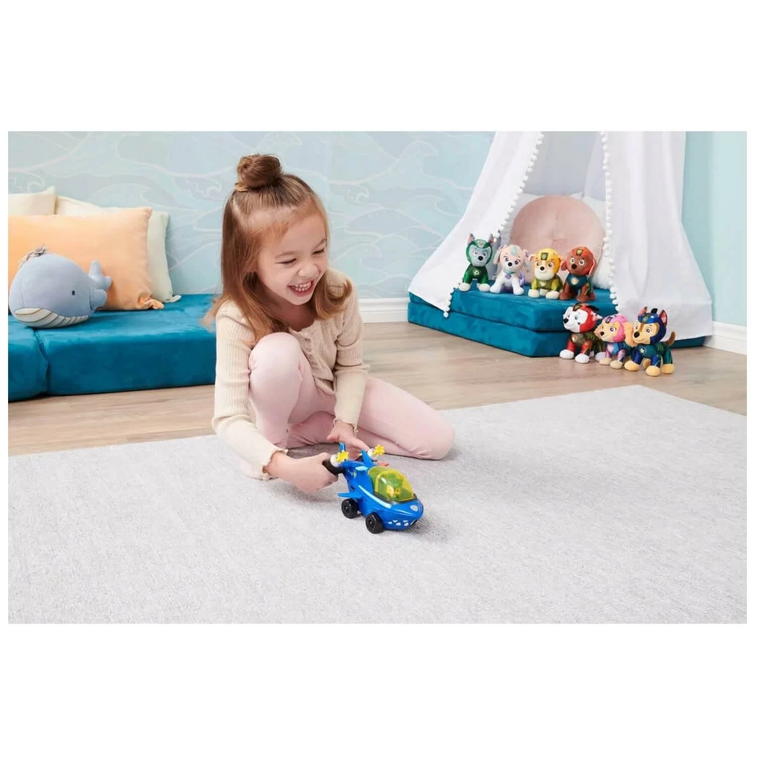 SPIN MASTER VĂ©hicule Et Figurine Pat'Patrouille Aqua Pups : Chase â Image 6