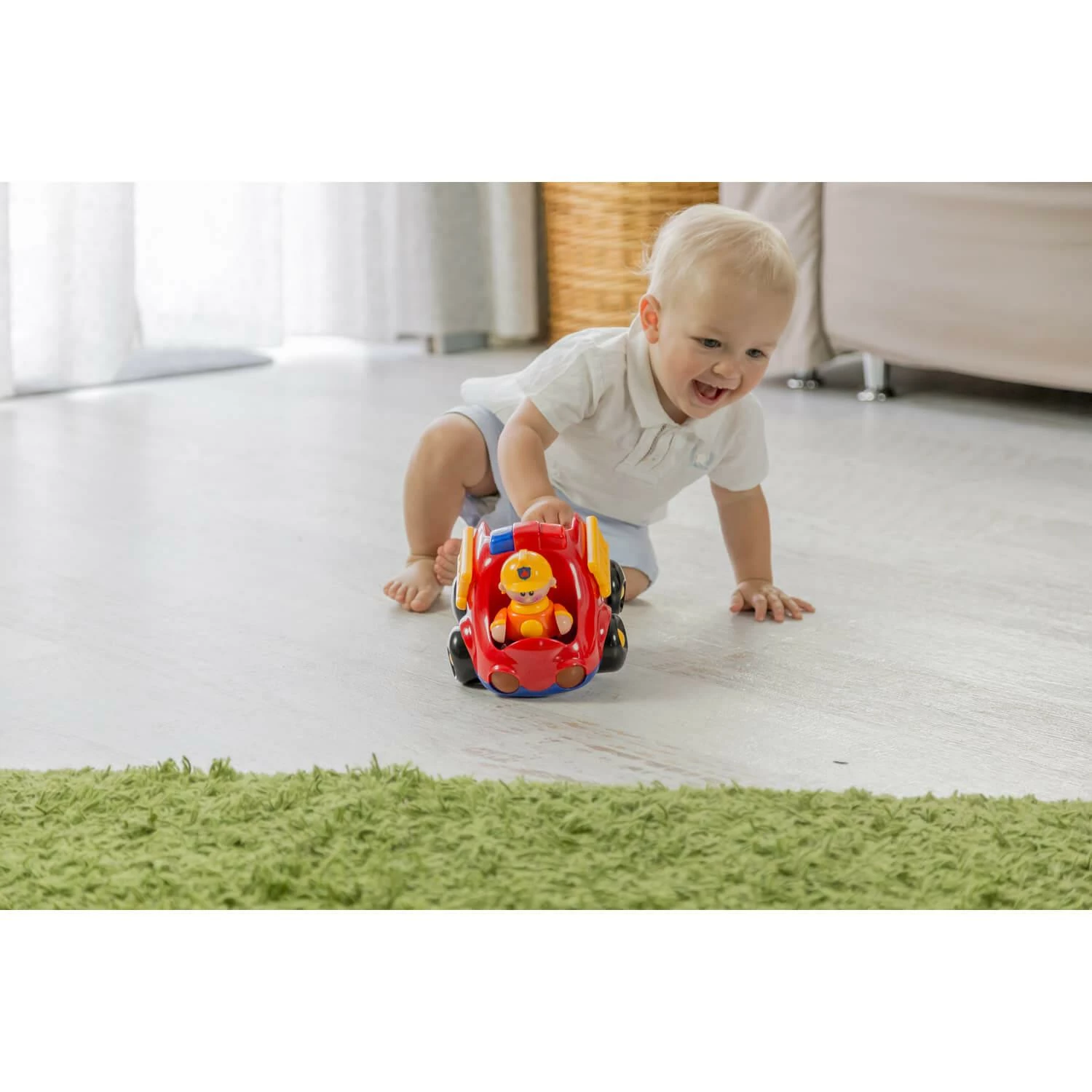 VĂ©hicule Et Figurine First Friends : Camion De Pompier â Image 6