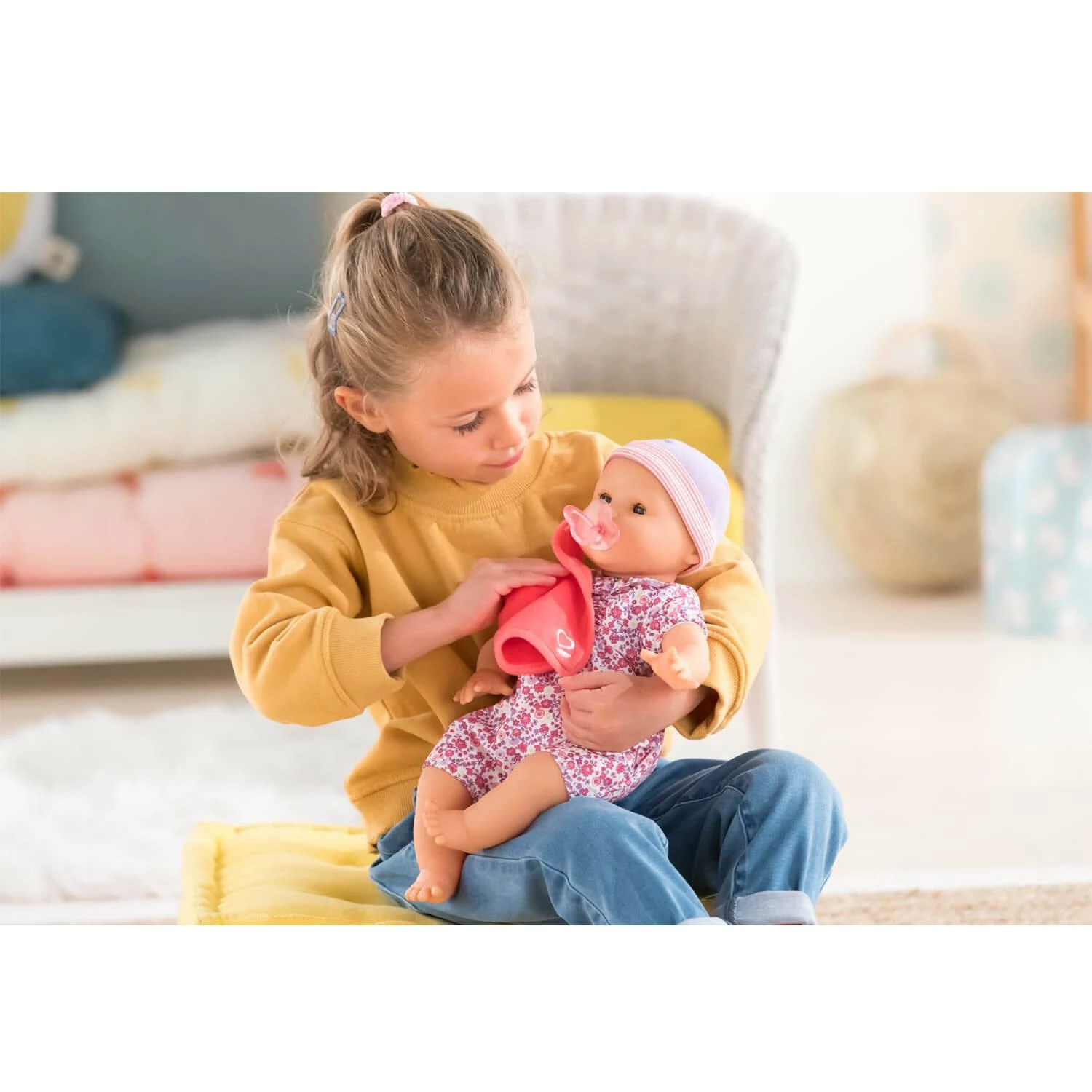 Poupon Mon Grand Poupon Corolle : Emilie Suce Son Pouce â Image 6