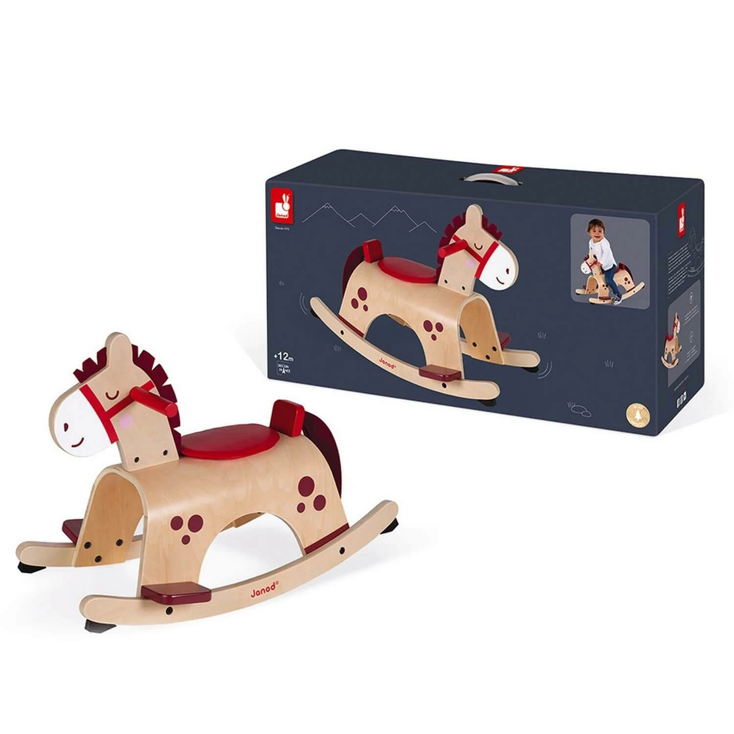 Janod Poney Ă Bascule â Image 6