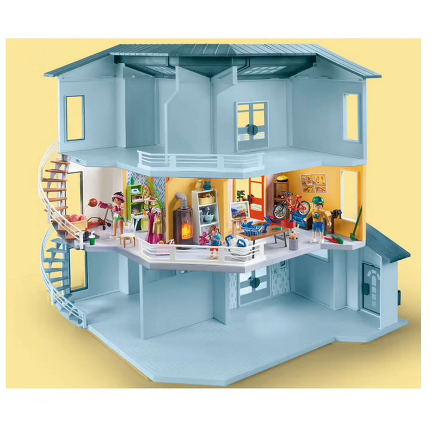 Playmobil 70986 City Life : Étage Supplémentaire Aménagé Pour Maison Moderne – Image 7