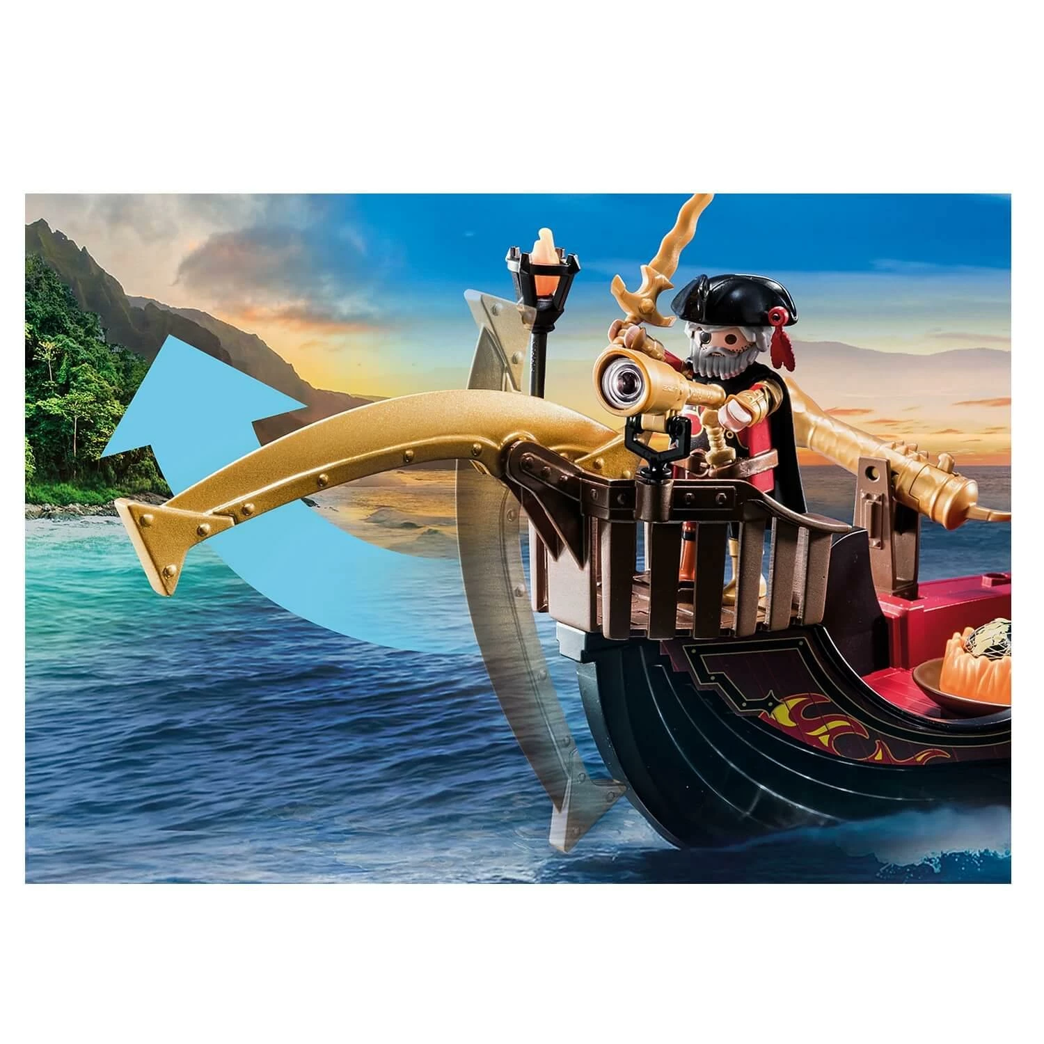 Playmobil 70641 Novelmore : Navire De Combat Des Burnham Raiders â Image 7