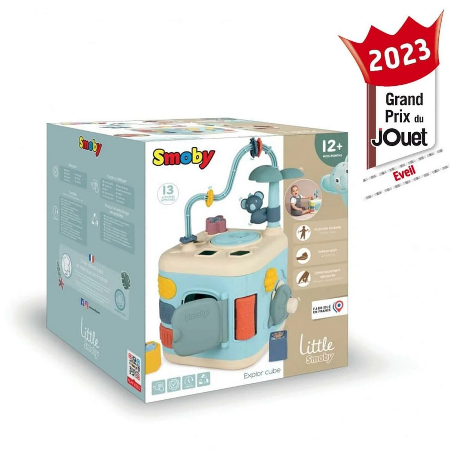 Cube D'activitĂ©s : Little Smoby Explor Cube â Image 9